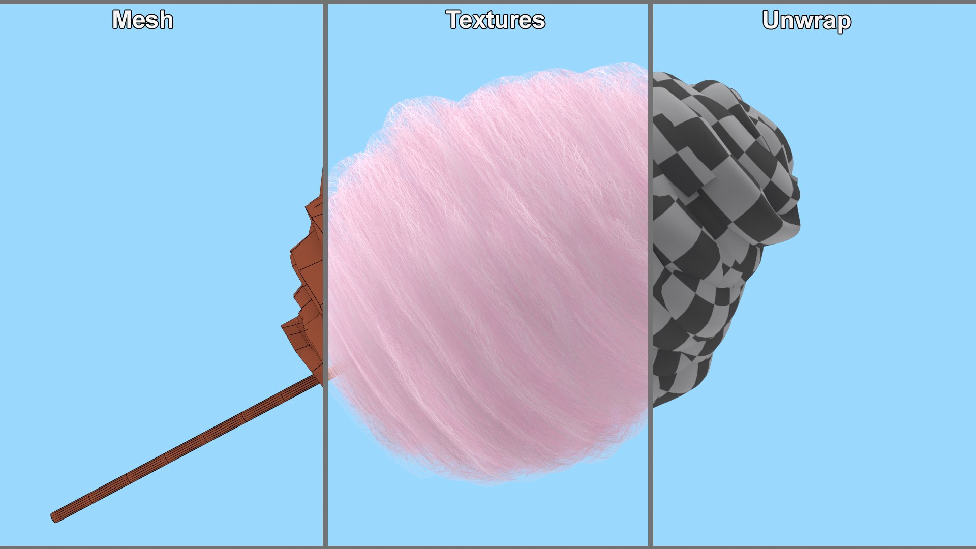 3D model Pink Cotton Candy https://p.turbosquid.com/ts-thumb/97/PcC2i5/pl/pinkcottoncandymb3dmodel008/jpg/1673921435/1920x1080/fit_q87/2cbce5556065d200ba73733ee8e04163d744b233/pinkcottoncandymb3dmodel008.jpg