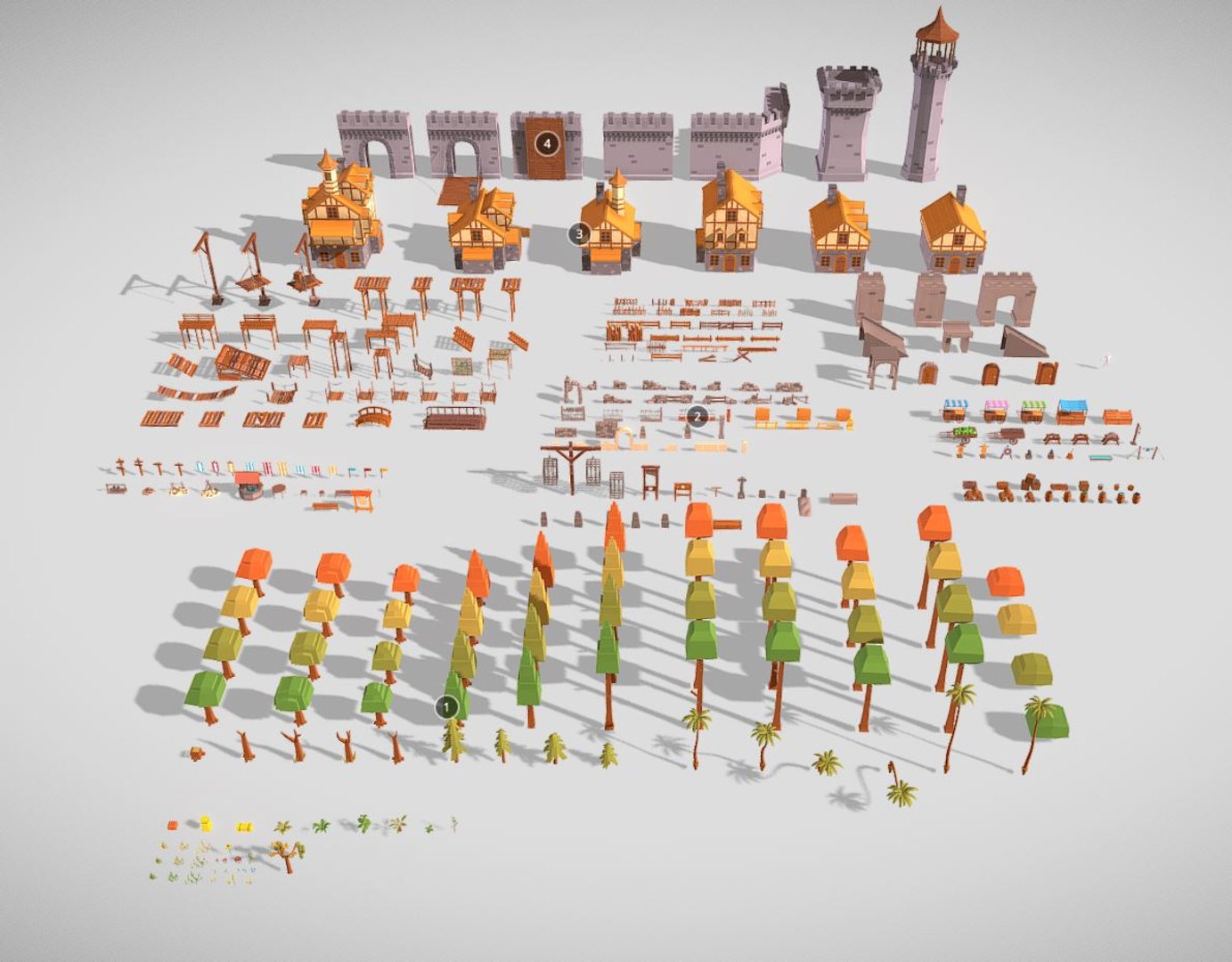 Assets Pack Model - TurboSquid 1558690