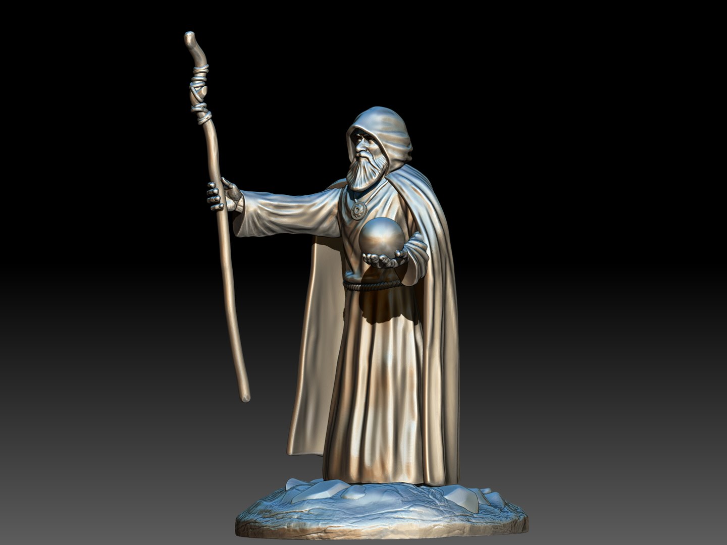 Magician Wizard 3D Model - TurboSquid 1609992