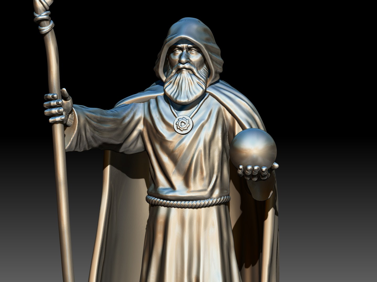 Magician Wizard 3D Model - TurboSquid 1609992