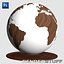 wooden globe classical wood max