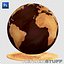 wooden globe classical wood max