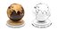 wooden globe classical wood max