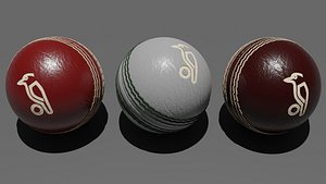 Cricket Ball 3D model model