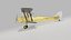 3D model tigermoth havilland tiger