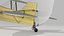 3D model tigermoth havilland tiger