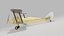 3D model tigermoth havilland tiger