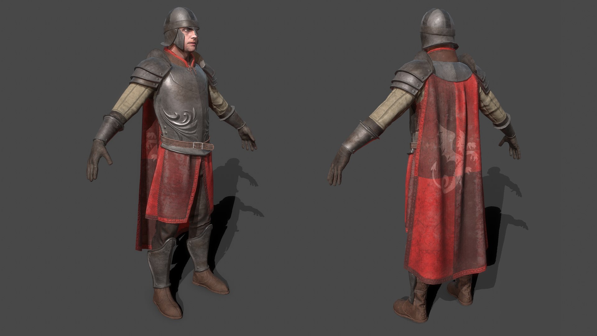 3D Guard Character - TurboSquid 1572002