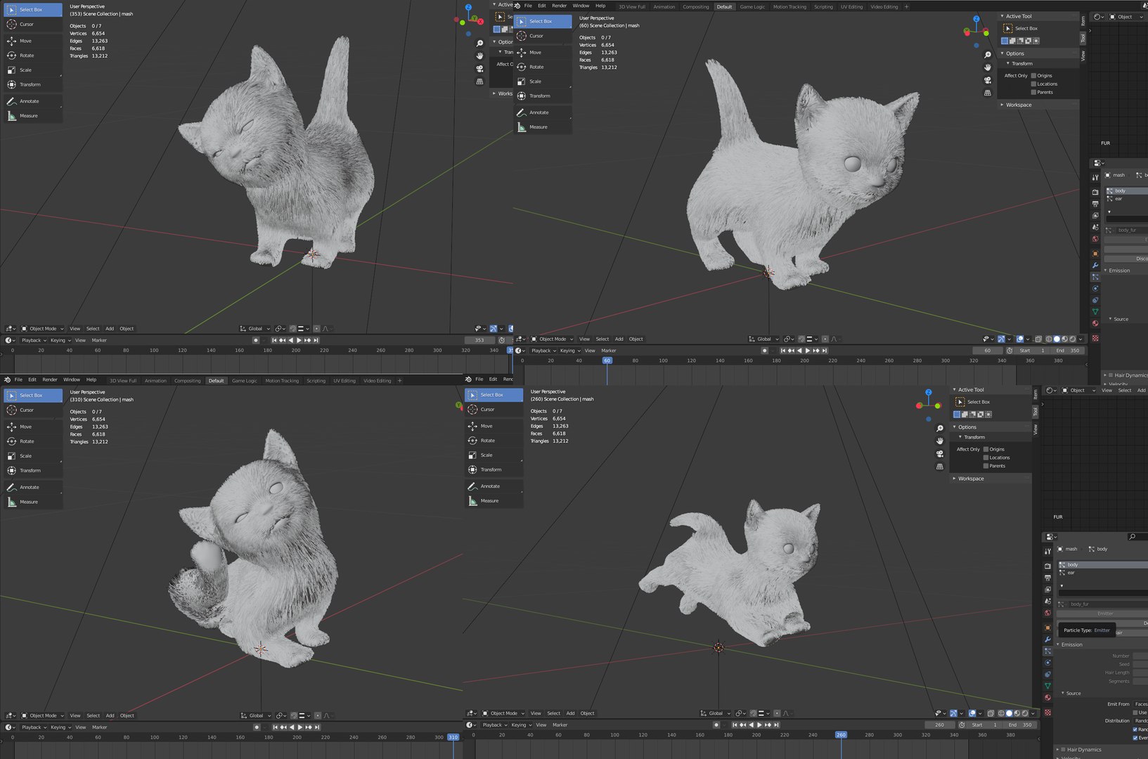 cute hair fur cat 3D model https://p.turbosquid.com/ts-thumb/97/f5u8Oc/Uu/wireframeanim02/png/1616936992/1920x1080/fit_q87/44f2b4bced63c6437694d8402215e02fbbd3adc3/wireframeanim02.jpg