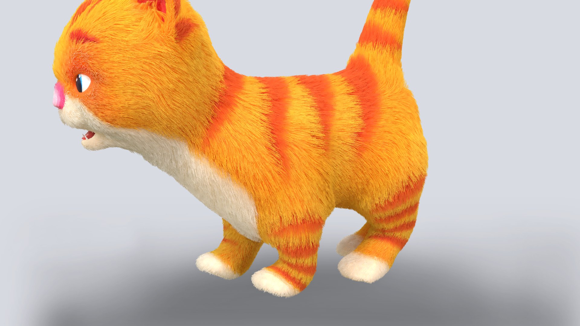 cute hair fur cat 3D model https://p.turbosquid.com/ts-thumb/97/f5u8Oc/yS/pose03/png/1616936989/1920x1080/fit_q87/bcdaa63710dfe265f57a59fd7c672218e89c92df/pose03.jpg