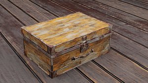 Damaged Chest 3D model