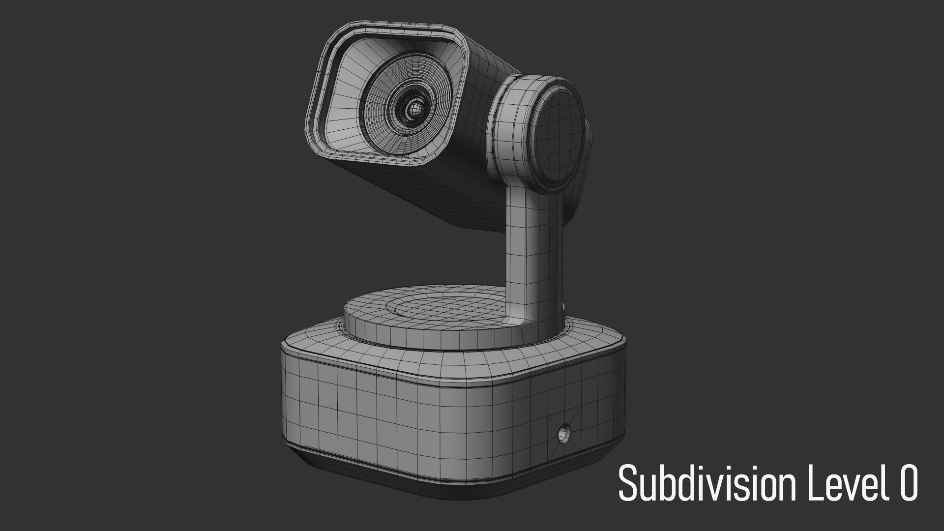 3D Model PTZ Camera Rigged - TurboSquid 2424075