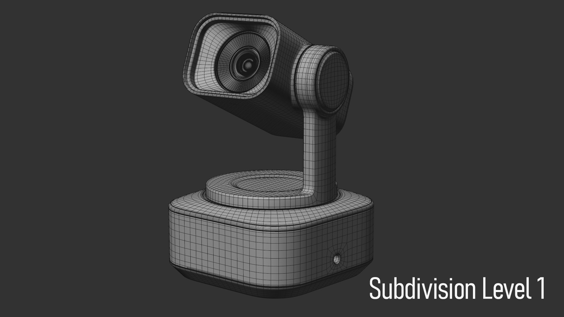 3D Model PTZ Camera Rigged - TurboSquid 2424075
