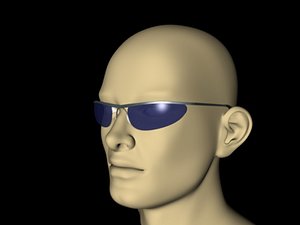 glasses sunglasses c4d