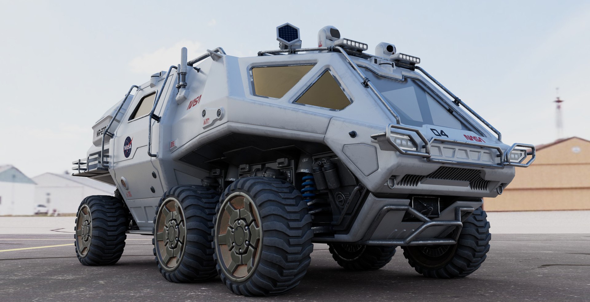 NASA Mars Lunar or Moon Terrain Rover Vehicle  Concept 3D model https://p.turbosquid.com/ts-thumb/97/pAUJq4/iQ/moon_rover_01/jpg/1771360771/1920x1080/fit_q87/8bcf6d5d32156985a0434e389f52a00403645784/moon_rover_01.jpg