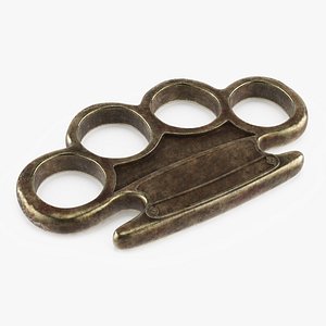 Vintage Aged Fighting Knuckle Brass Old
