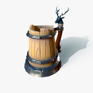 3D model Beer mug