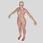 woman clothes characters 3D model