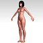woman clothes characters 3D model