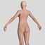 woman clothes characters 3D model