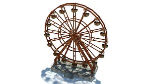 abandoned 3D model