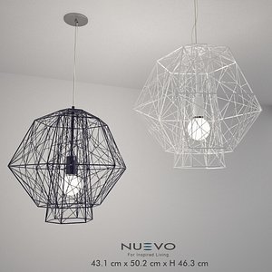 3d model nuevo pendant lamp