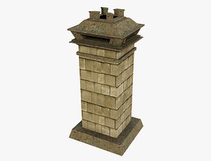 Old Stone Chimney
