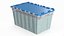 Plastic Storage Container with Granular Material