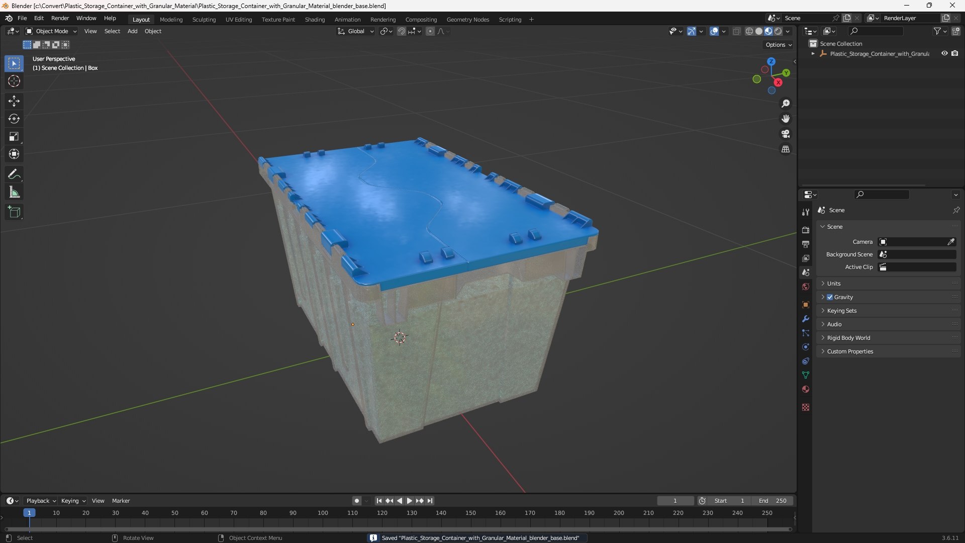 3D model Plastic Storage Container with Granular Material https://p.turbosquid.com/ts-thumb/98/3oRMTu/BS/plastic_storage_container_with_granular_material_1001/jpg/1768857642/1920x1080/fit_q87/5ac7c43762a7dd2d457d48e10bc418665c064a8f/plastic_storage_container_with_granular_material_1001.jpg