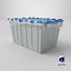 Plastic Storage Container with Granular Material
