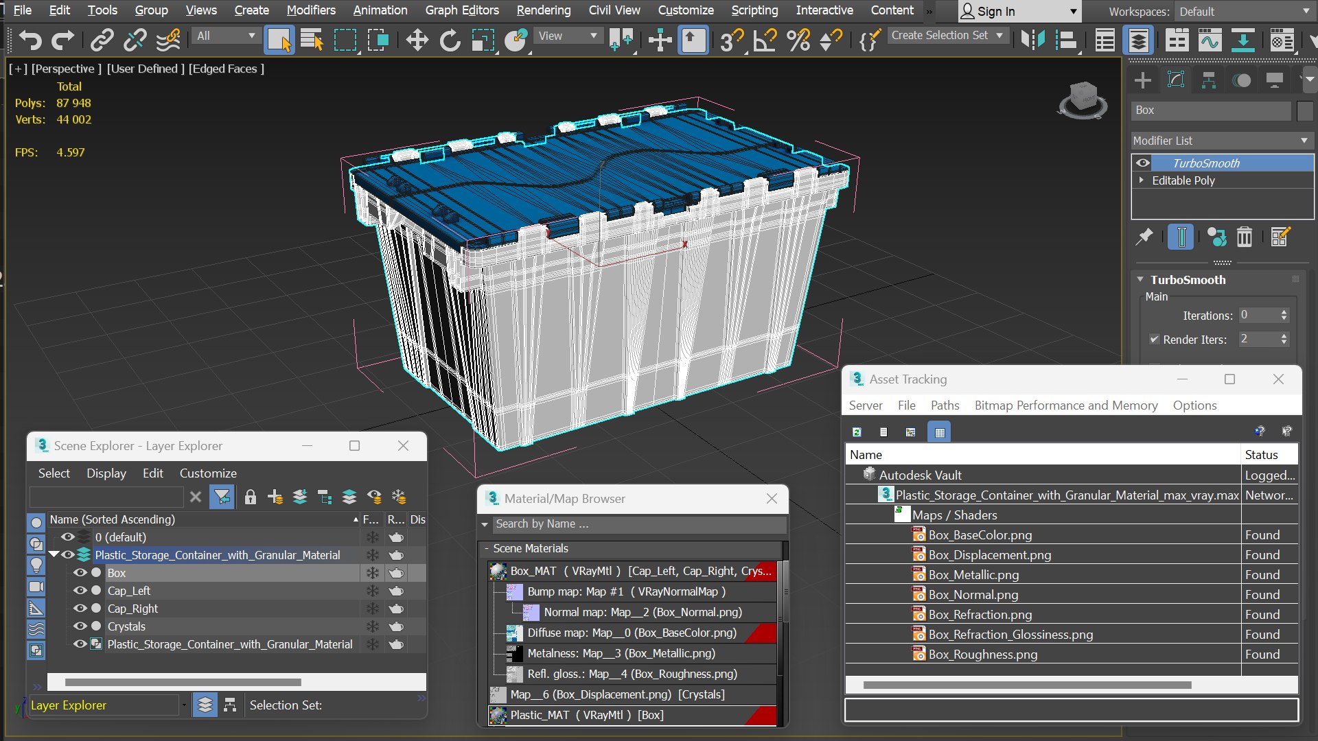 3D model Plastic Storage Container with Granular Material https://p.turbosquid.com/ts-thumb/98/3oRMTu/zq/plastic_storage_container_with_granular_material_017/jpg/1768857638/1920x1080/fit_q87/66a7a5ddacb86f4a5ea03b4760eda22315c40896/plastic_storage_container_with_granular_material_017.jpg