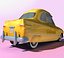 Dibujos animados retro coche
