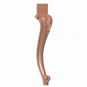 COFFEE TABLE LEG 64 3D model