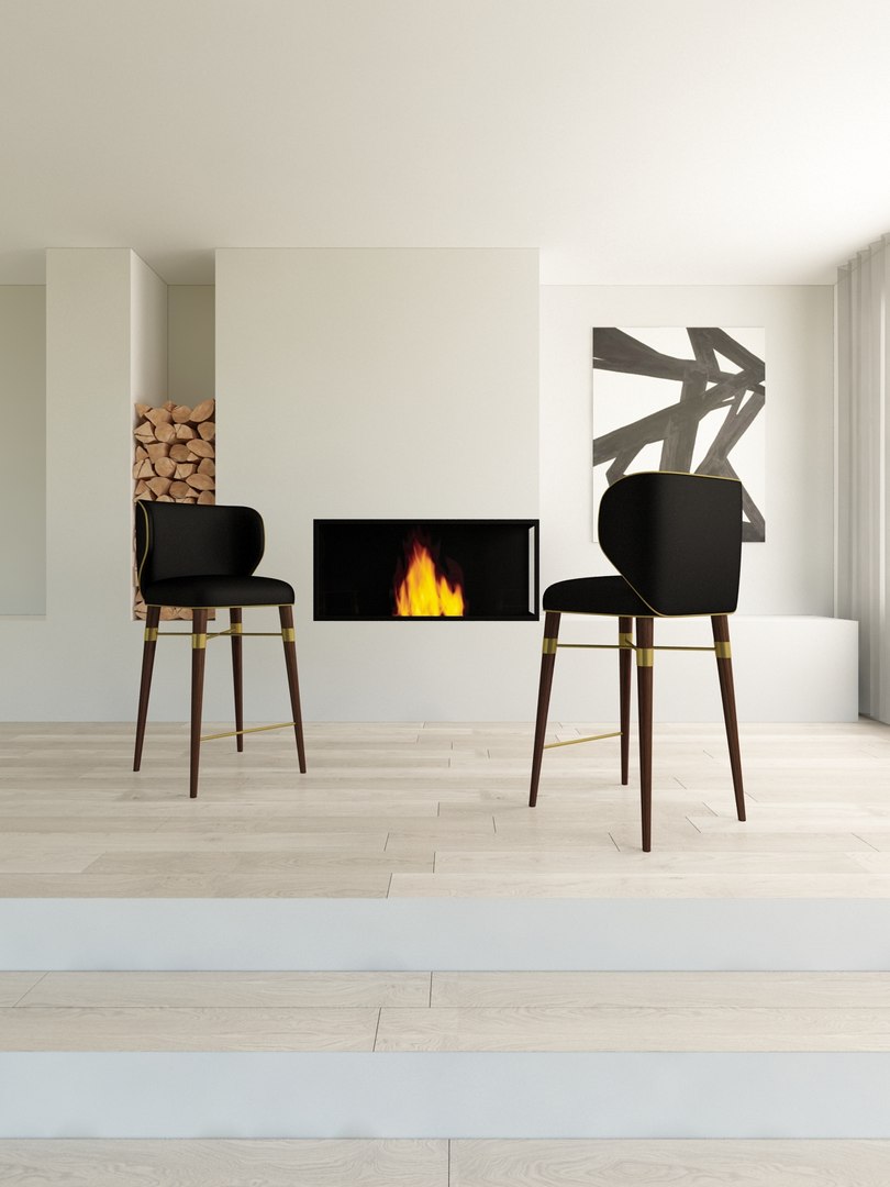 3d Ottiu Louis Bar Chair