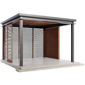 Garden Lounge Structure 3D model