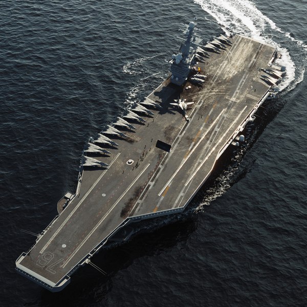 Aircraft Carrier 3D Models for Download | TurboSquid