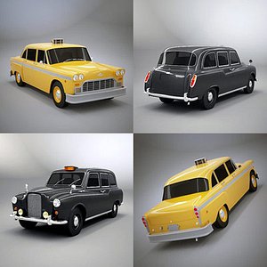 classic taxi london 3d 3ds
