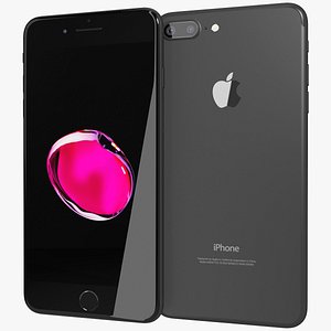realistic apple iphone 7 3d max