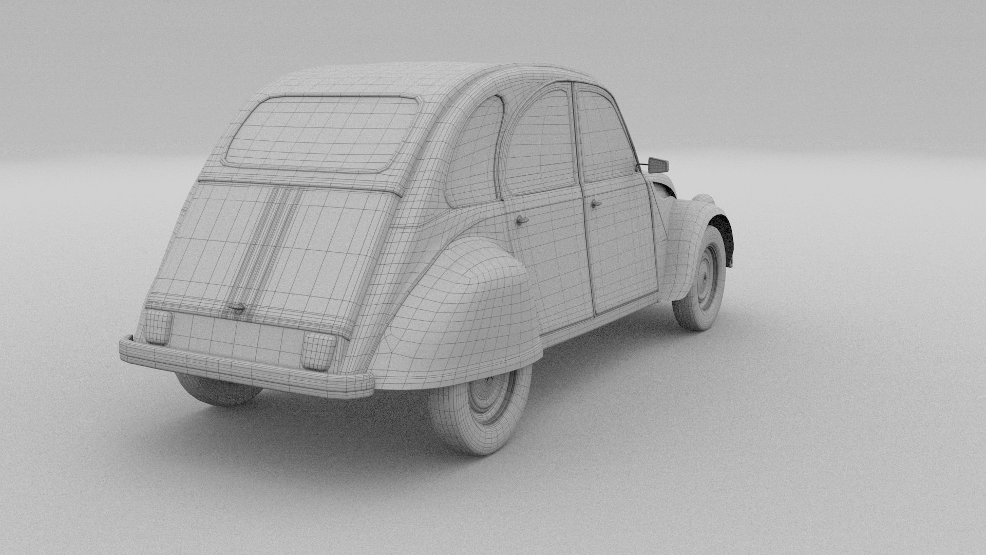 citroen 2cv obj