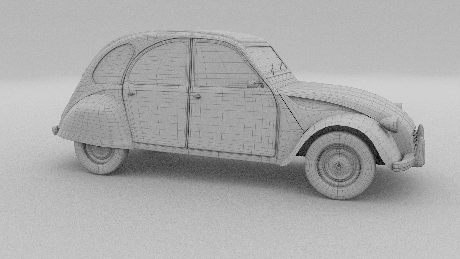 citroen 2cv obj