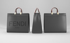 Fendi ROMA lather 3D model