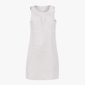 Beige Sleeveless Dress Remastered