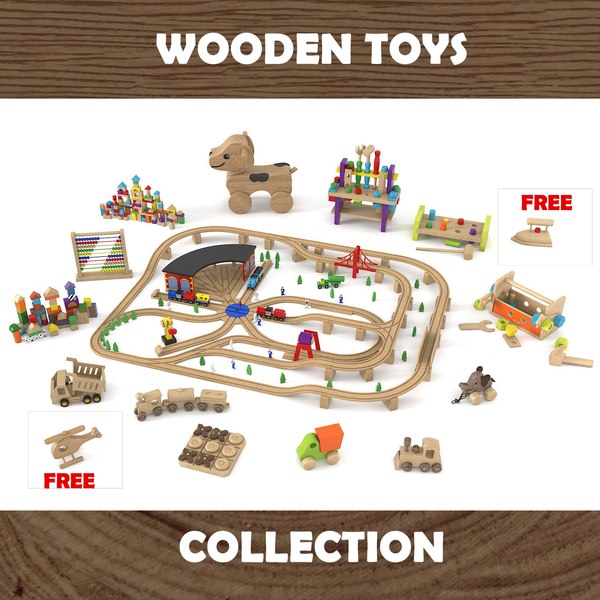 Wooden Toys Collection