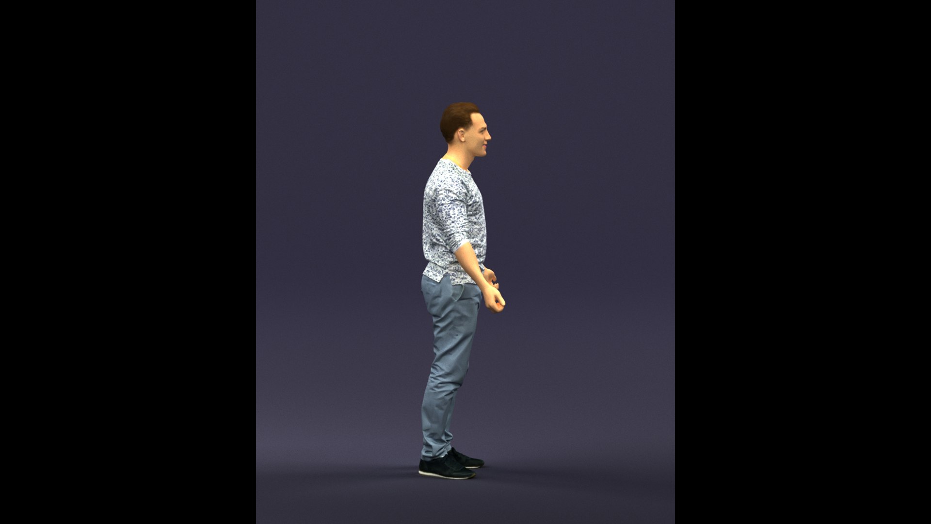 Scanned Realistic Human 3D Model - TurboSquid 1649415
