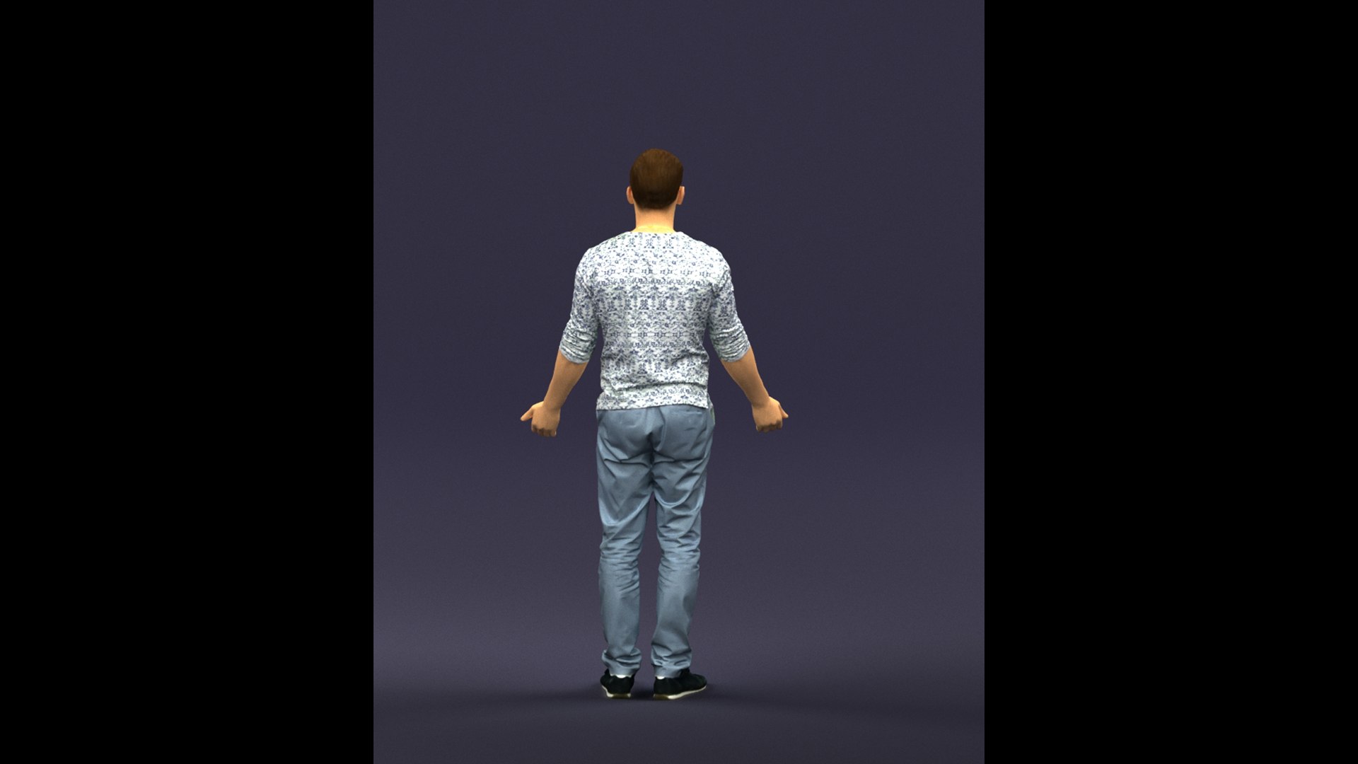 Scanned Realistic Human 3D Model - TurboSquid 1649415