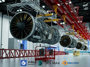 large jet engine