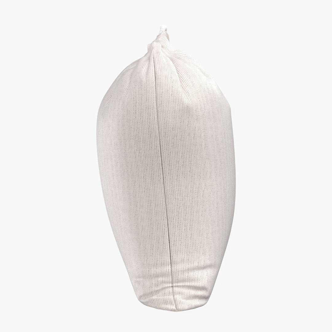 Muslin Bags Cotton Drawstring Bags Sachet Bag 3D Model TurboSquid 2087896