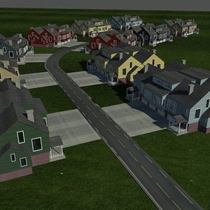 3d houses