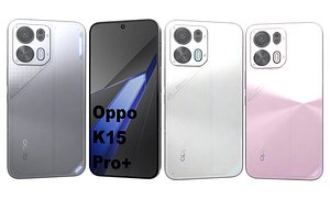 Oppo K15 Pro Plus All Colors 3D