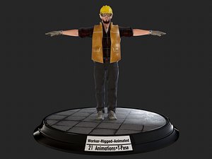 Worker1 Animations Pack